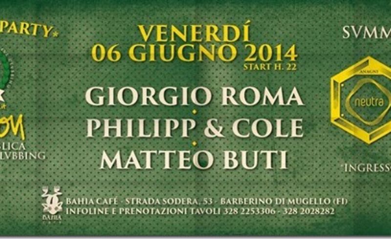 6th/06 - “Reunion”: festa di apertura del “Bahia Cafè”