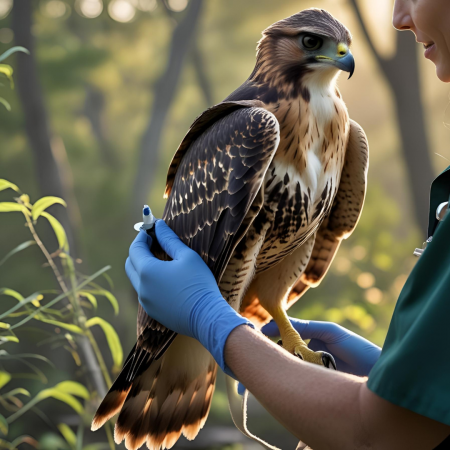 The mugello shelter for birds of prey